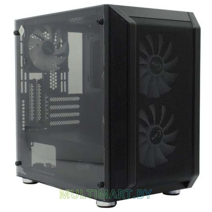 Корпус Powercase Mistral Micro H3B Mesh LED (CMIMH3B-L3)